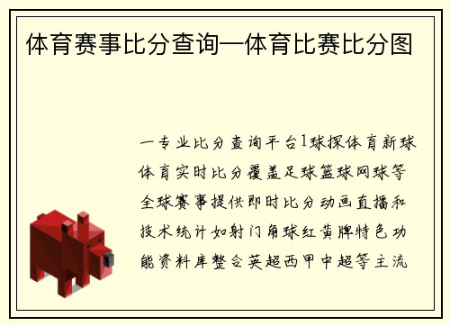 体育赛事比分查询—体育比赛比分图
